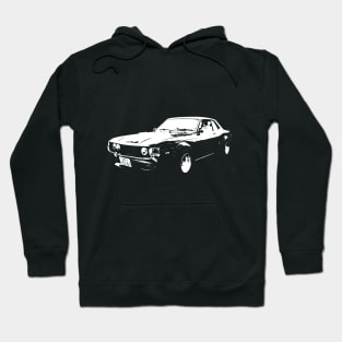 1976 Toyota Celica white Hoodie